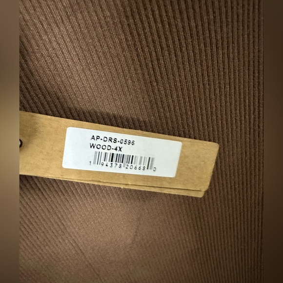 SKIMS Wood Lounge Ribbed Dress - Picture 4 of 4